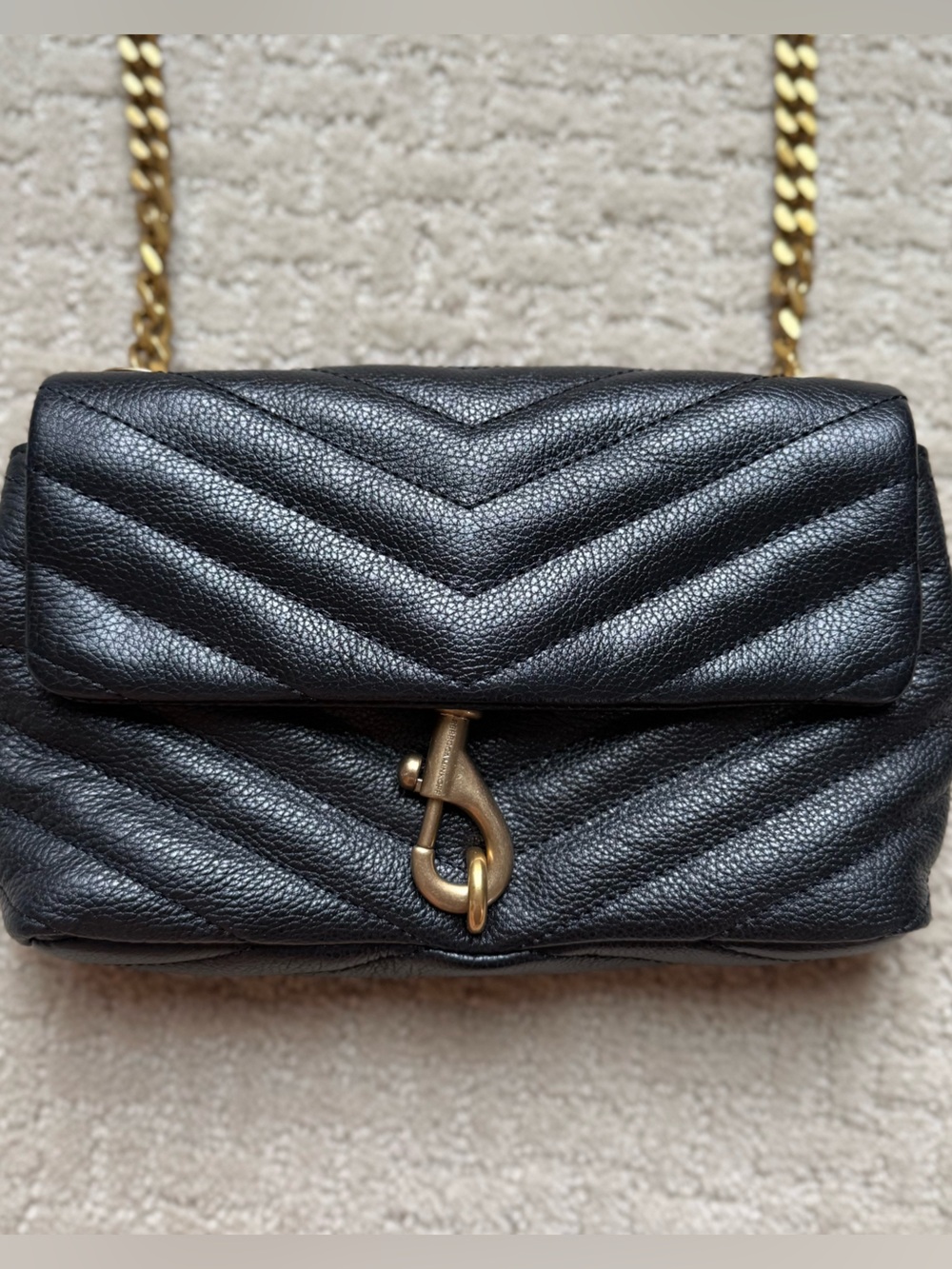 Rebecca Minkoff Edie Small Leather Crossbody Bag - Picture 5 of 16